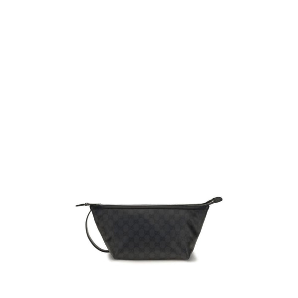 Gucci 45% Cotton clutch in black