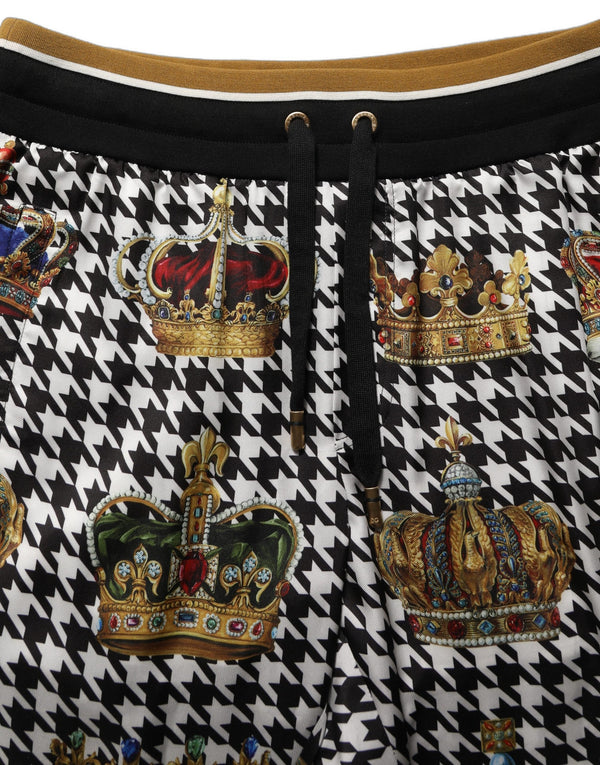 Dolce & Gabbana 100% Polyester joggers in multicolor