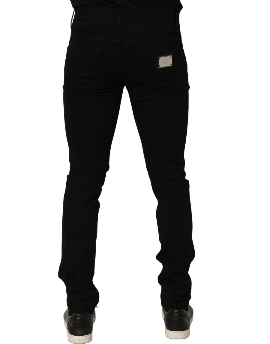 Dolce & Gabbana 98% Cotton jeans in black