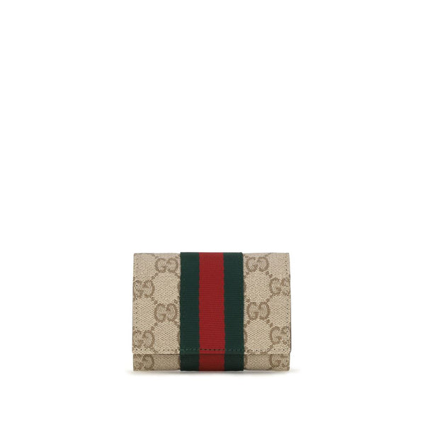 Gucci 45% Cotton wallet in beige