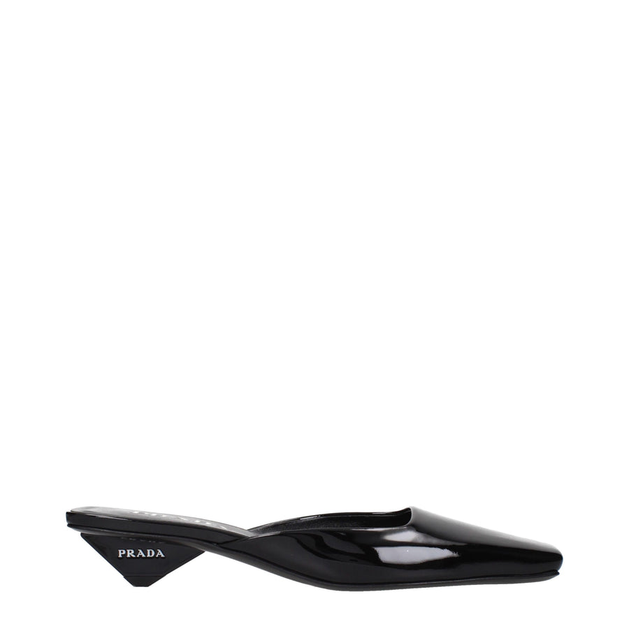 Prada Patent leather flat in black