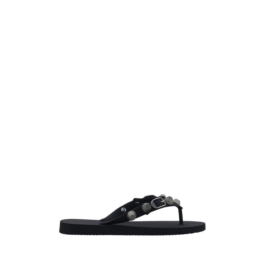 Balenciaga 100% Polyester sandal in black