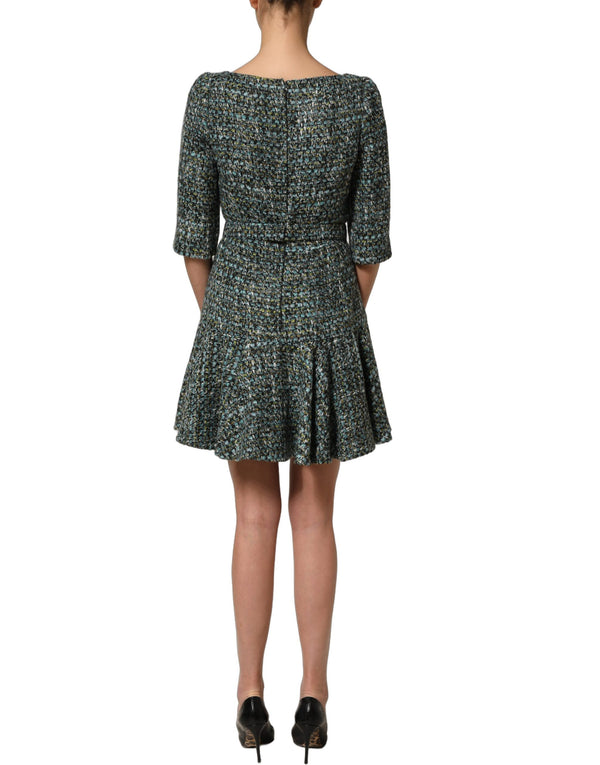 Dolce & Gabbana 61% Acrylic 20% Wool 17% Polyester 2% Nylon dress in multicolor