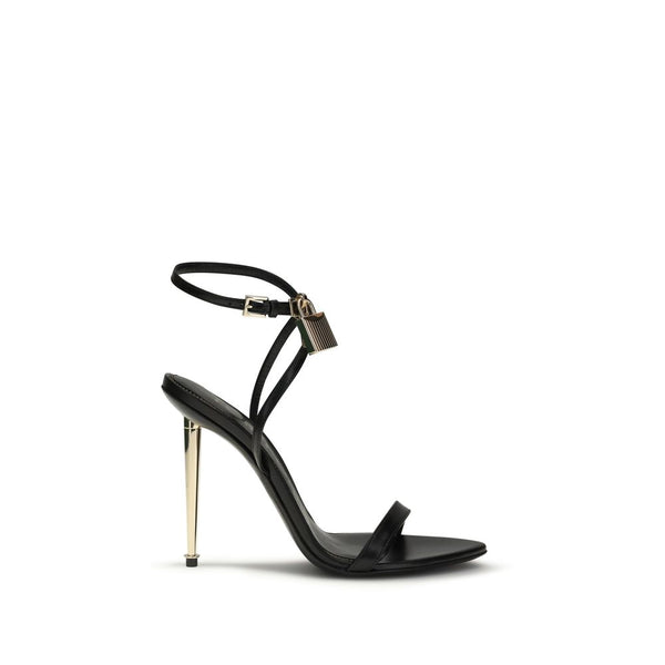Tom Ford Upper 100% goatskin (hircus) sandal in black
