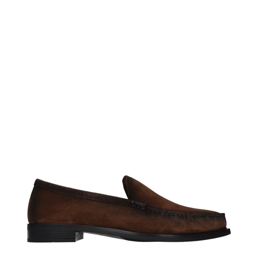 Prada Suede loafer in brown