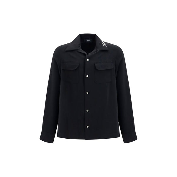 Amiri 100% Polyester shirt in black