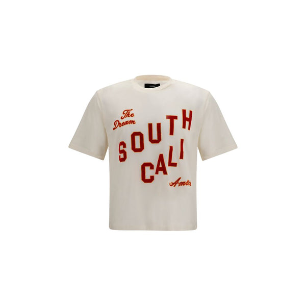 Amiri 100% Cotton t-shirt in beige