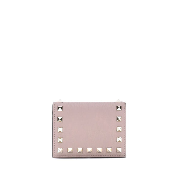Valentino Garavani 100% Calf Leather Bos Taurus wallet in pink