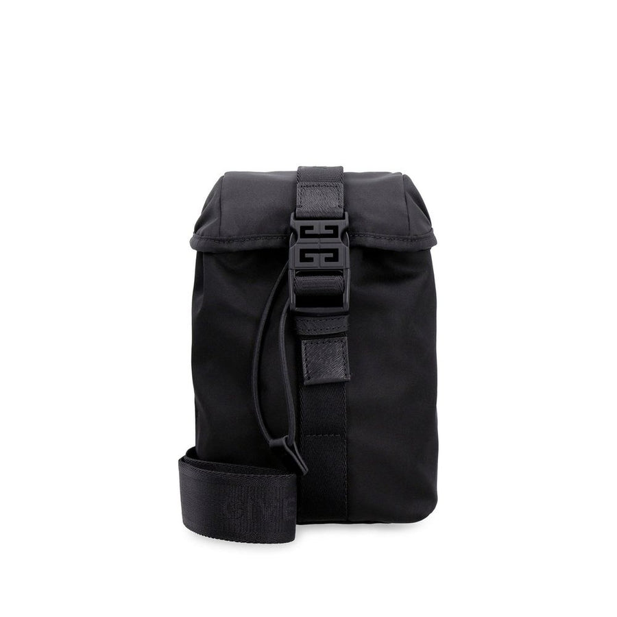 Givenchy 100% nylon shoulder bag in black