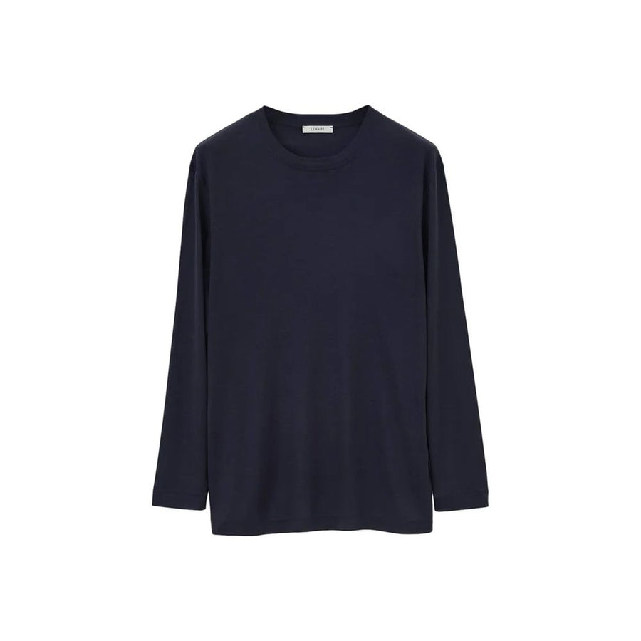 Lemaire 100% Silk t-shirt in black