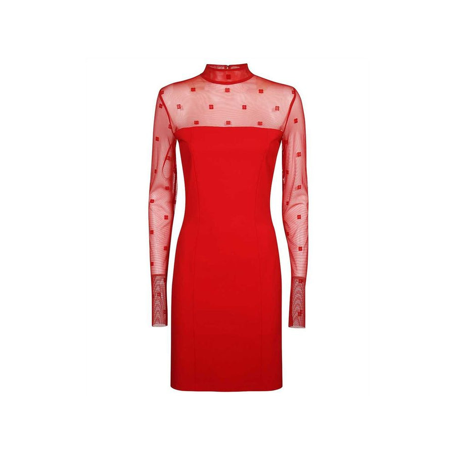 Givenchy 83% Viscose dress in red