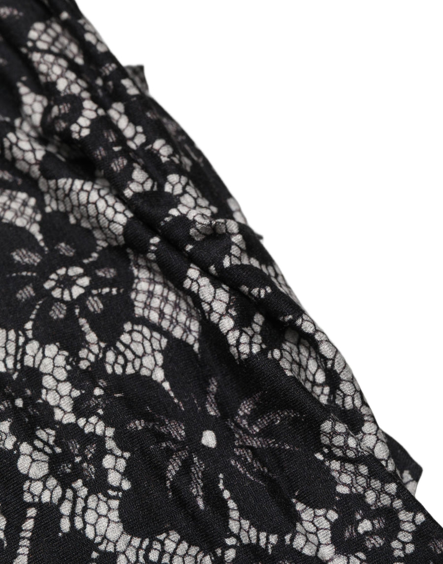 Dolce & Gabbana 92% Viscose dress in black