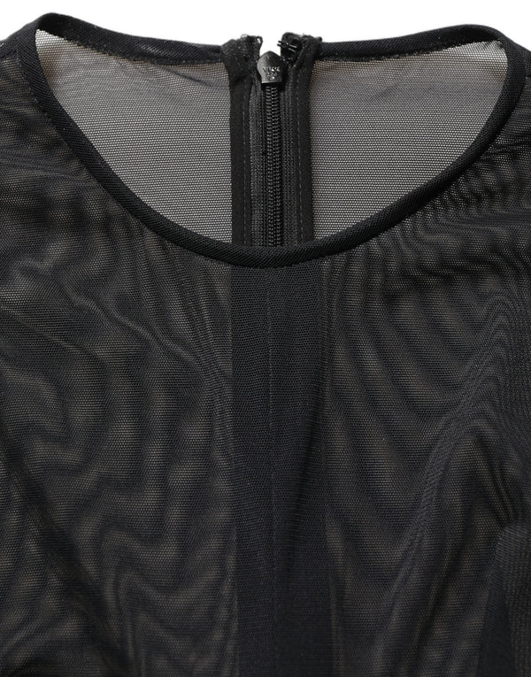 Dolce & Gabbana 92% Nylon 8% Elastane (external) dress in black