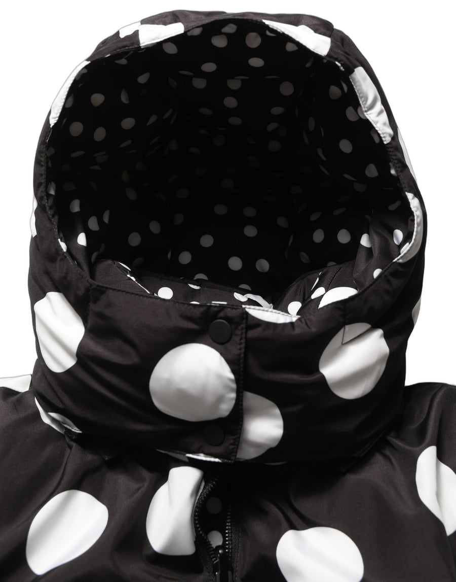 Dolce & Gabbana 100% Polyester down jacket in black