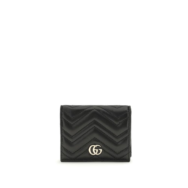 Gucci 100% lamb napa leather wallet in black