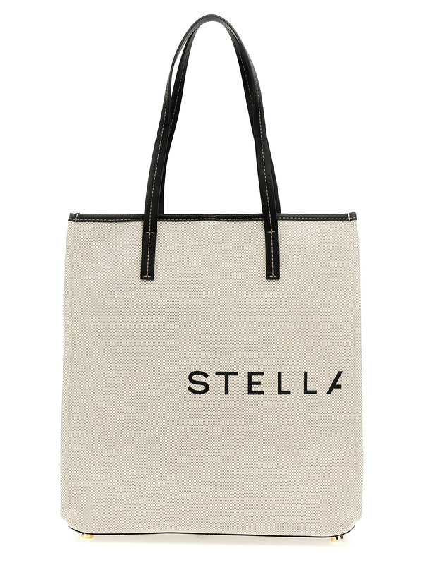 Stella McCartney 80% cotton tote bag in beige