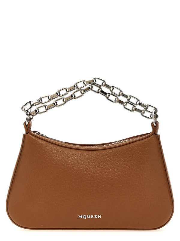 Alexander McQueen 100% Lamb Leather shoulder bag in brown