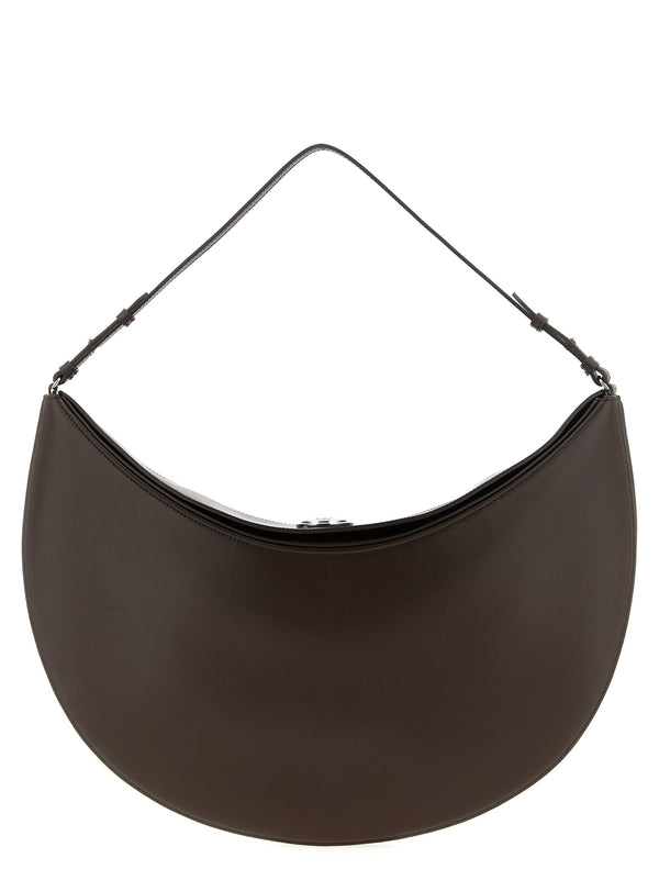 Jacquemus 100% Calfskin Leather shoulder bag in brown