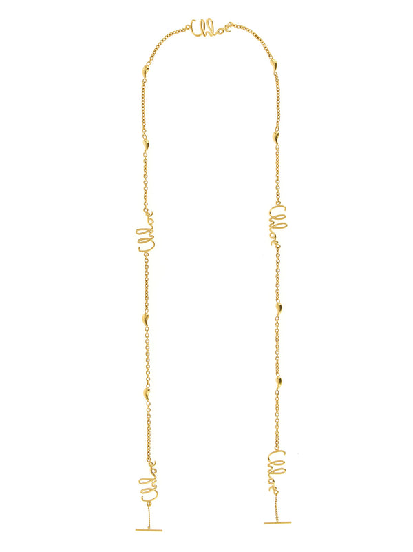 Chloé 100% Brass spectacle chain in gold