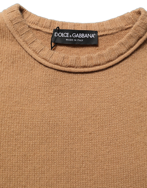 Dolce & Gabbana 100% Virgin Wool sweater in brown