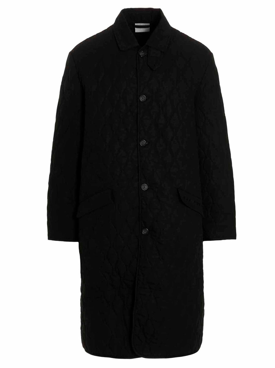 Vtmnts 100% Cotton coat in black