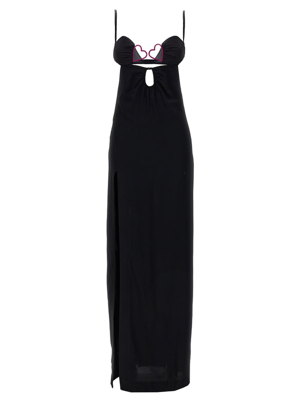 Nensi Dojaka 95% viscose dress in black