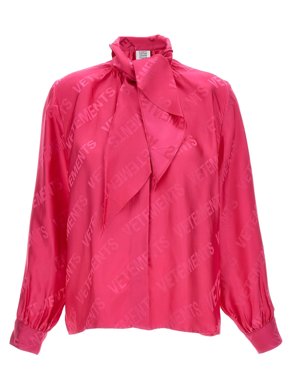 Vetements 100% Viscose blouse in pink