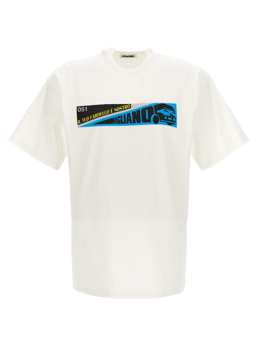 Magliano 100% Cotton t-shirt in white