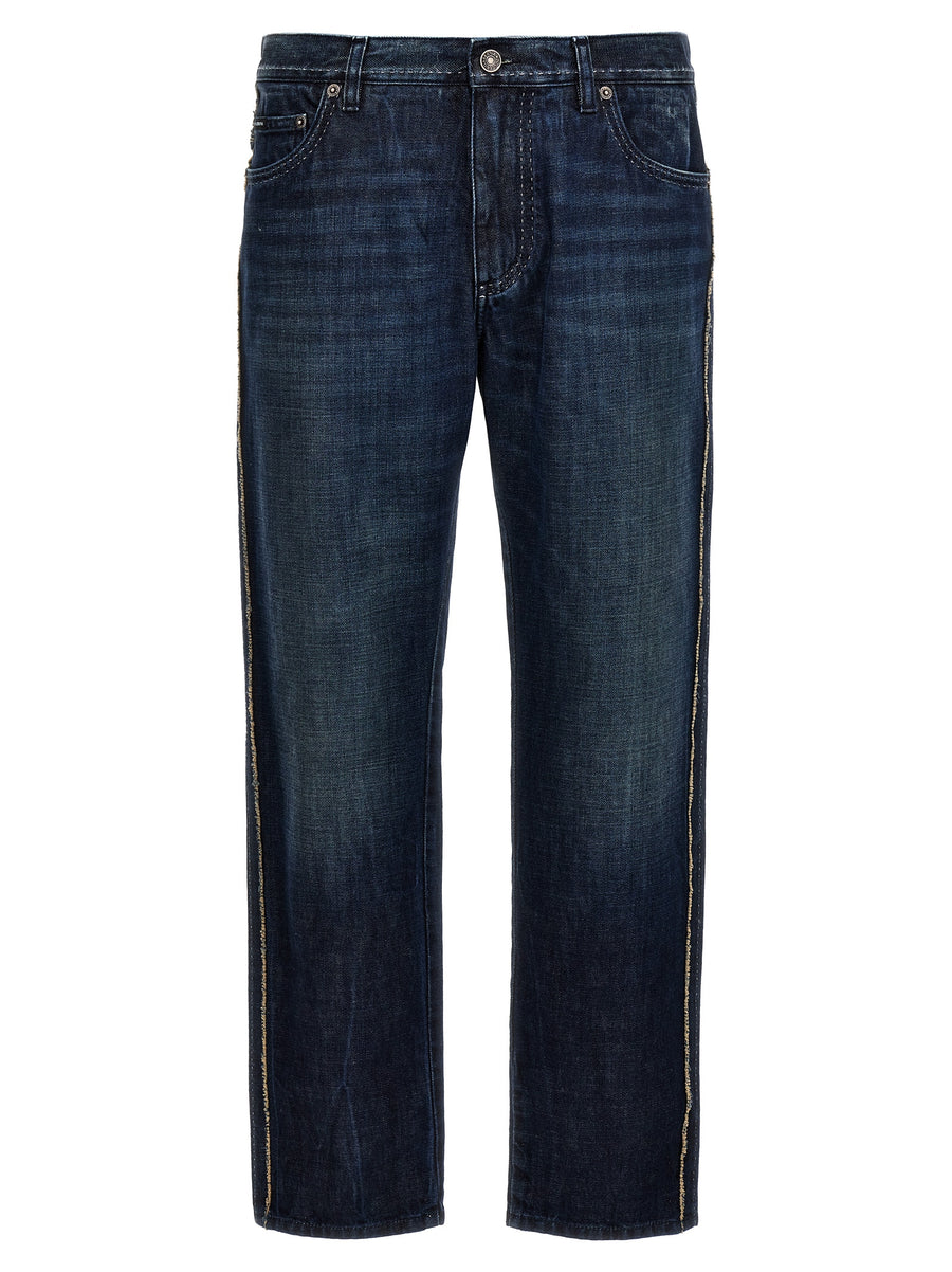 Dolce & Gabbana 100% Cotton jeans in blue