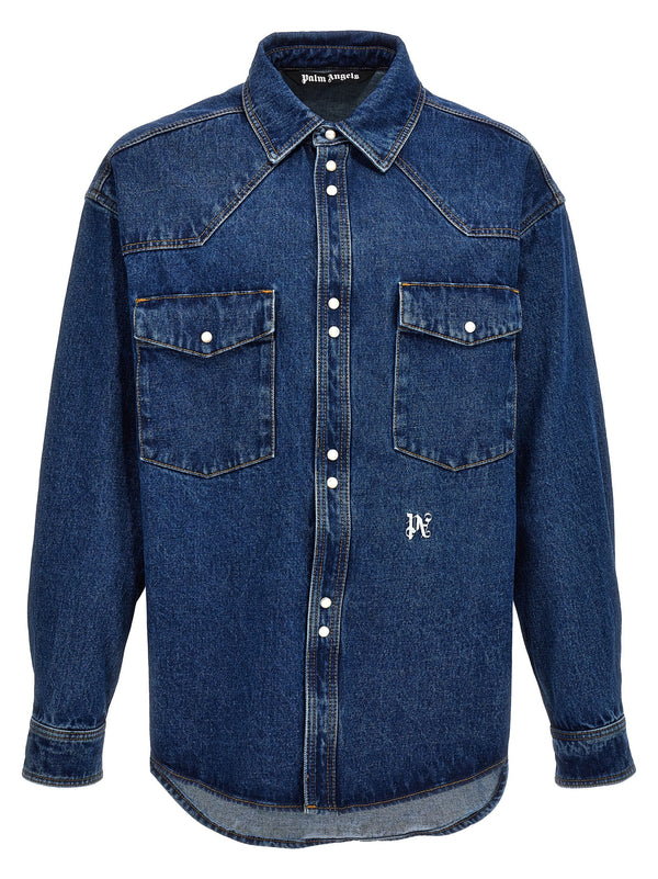 Palm Angels 100% Polyester jacket in blue