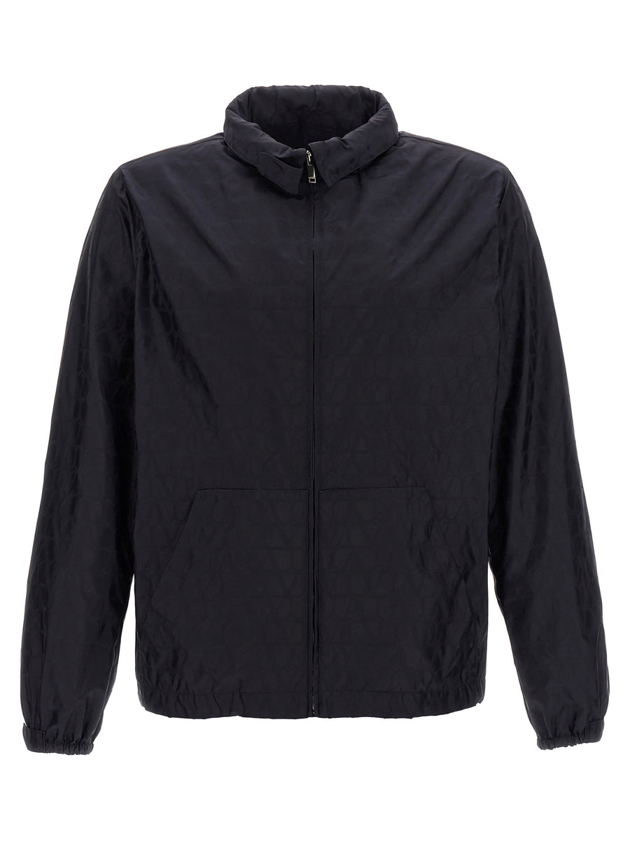 Valentino Garavani 100% Polyamide jacket in blue