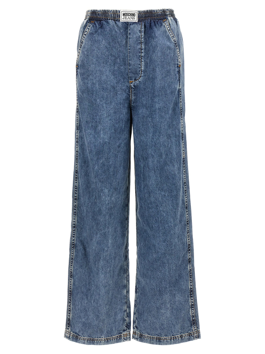 Mo5ch1no Jeans 100% cotton jeans in blue
