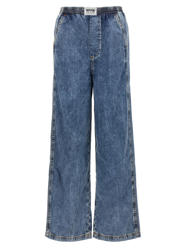 Mo5ch1no Jeans 100% cotton jeans in blue