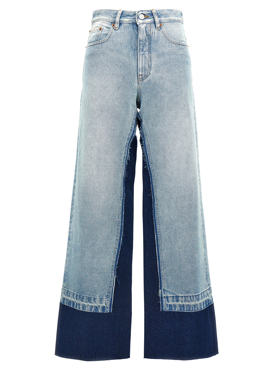MM6 Maison Margiela 100% cotton jeans in blue
