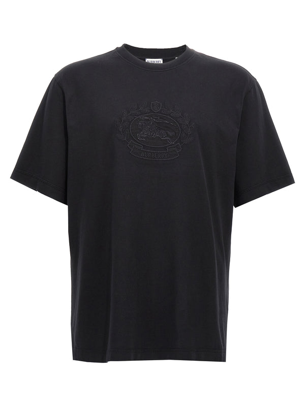 Burberry 100% cotton t-shirt in black