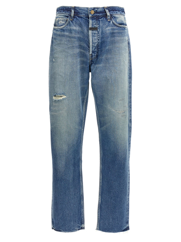 Fear Of God 100% cotton jeans in blue