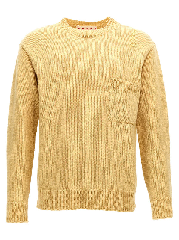 Marni 100% Wool sweater in yellow