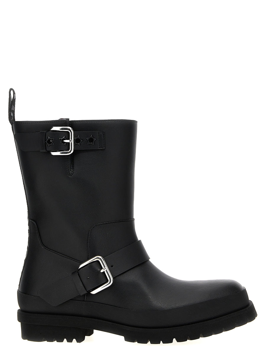Stella McCartney 100% polyester ankle boot in black