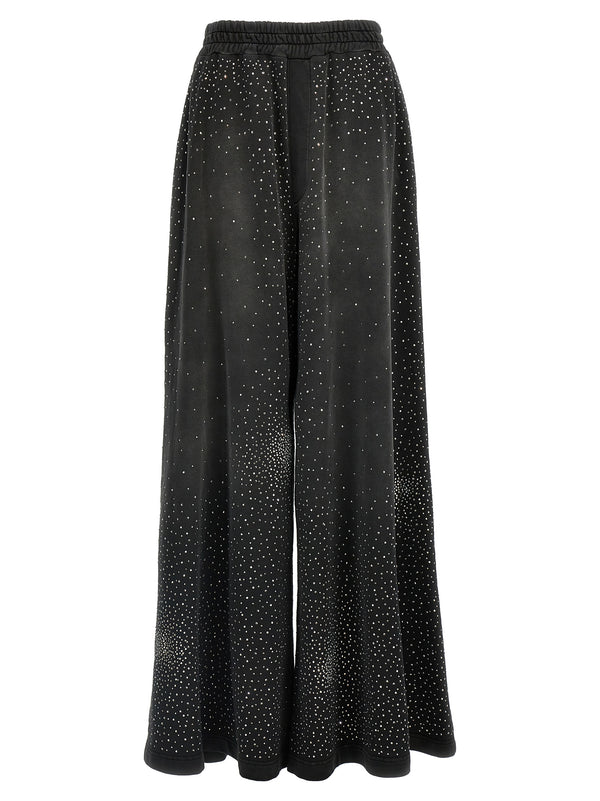 Giuseppe Di Morabito 100% Cotton joggers in black