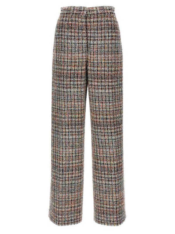Missoni 46% viscose trousers in multicolor