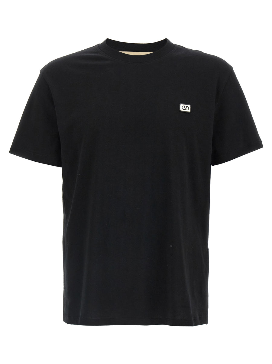 Valentino Garavani 100% Cotton t-shirt in black