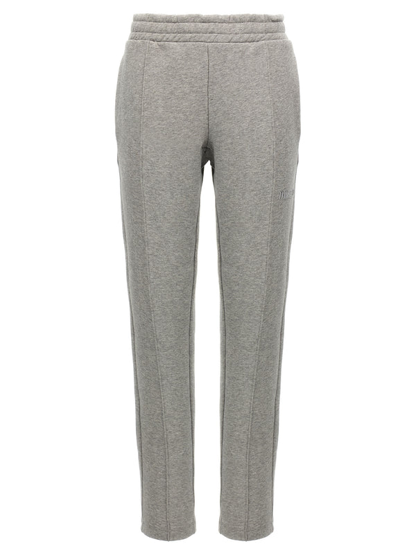 The Attico 100% Cotton joggers in gray