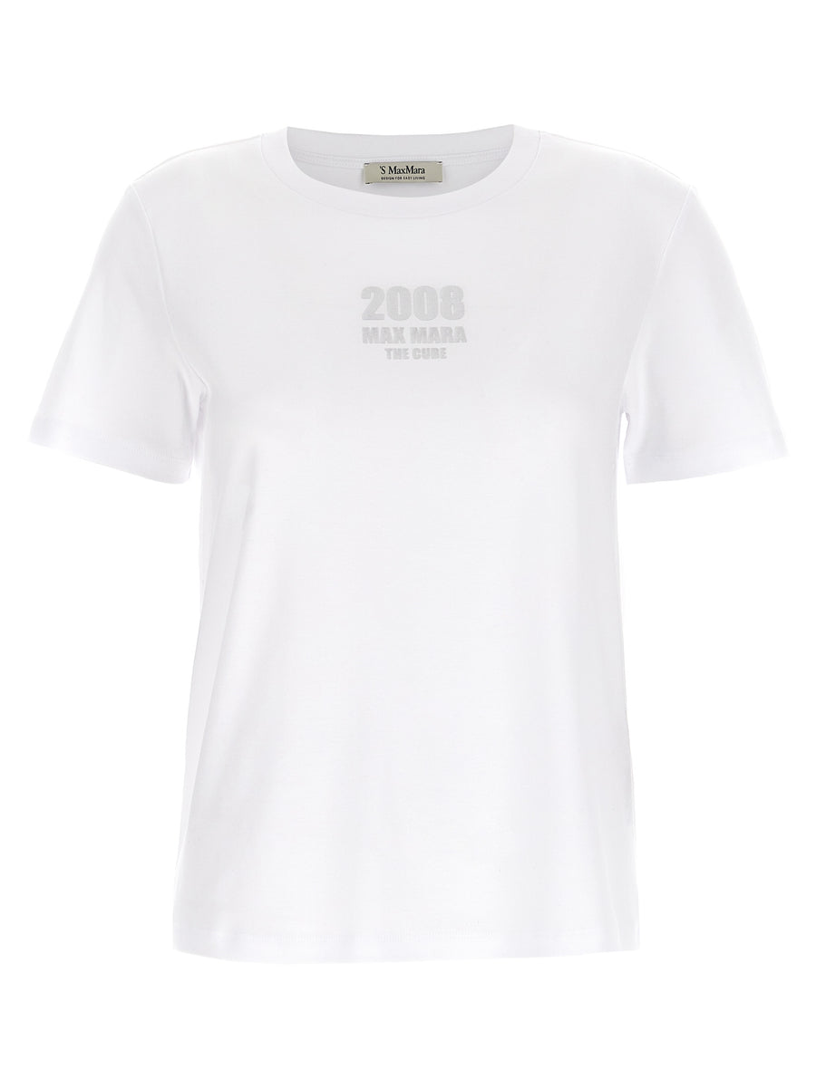 'S Max Mara 100% cotton t-shirt in white