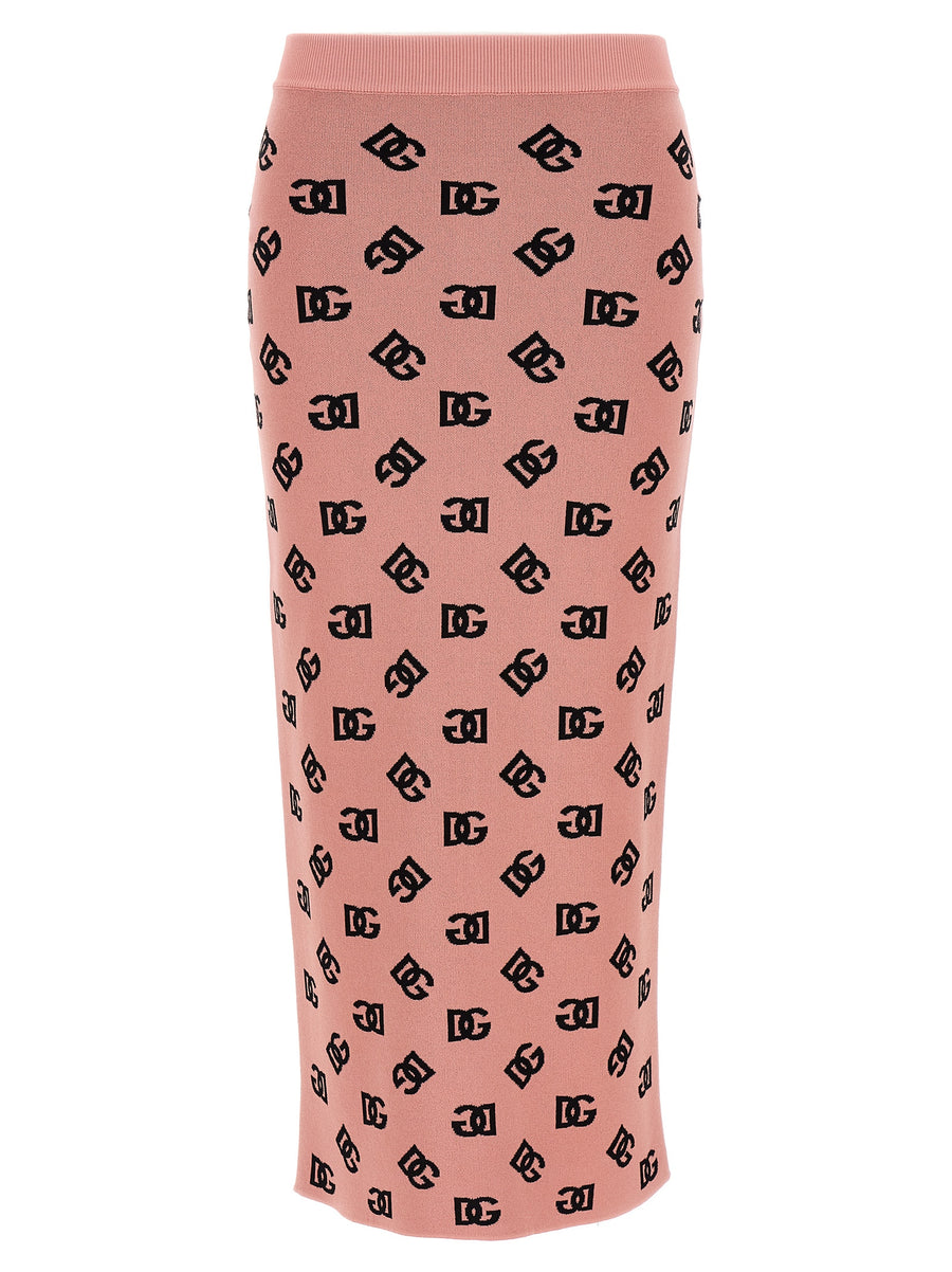 Dolce & Gabbana 83% Viscose skirt in pink