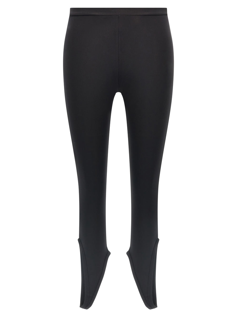 CourrèGes 78% Polyamide leggings in black