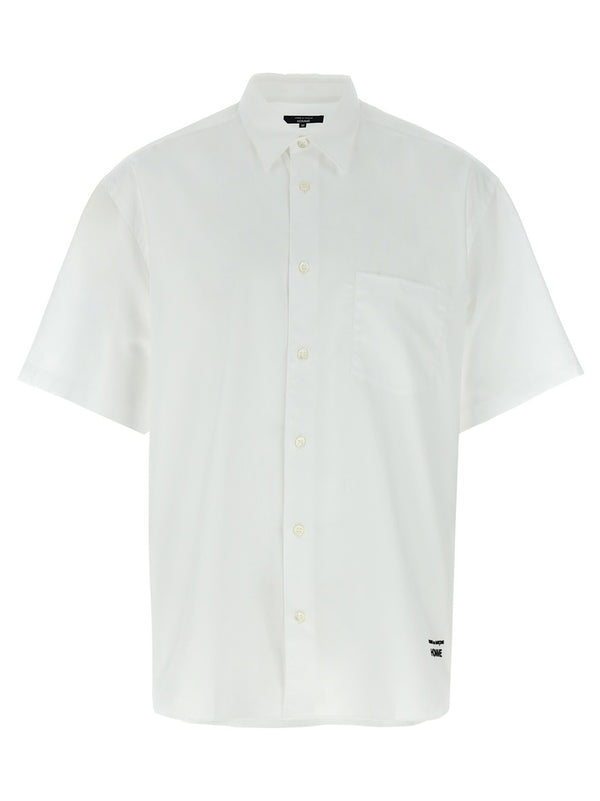 Comme des Garçons 100% Cotton shirt in white
