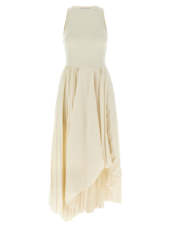 Alexander McQueen 100% Cotton dress in white