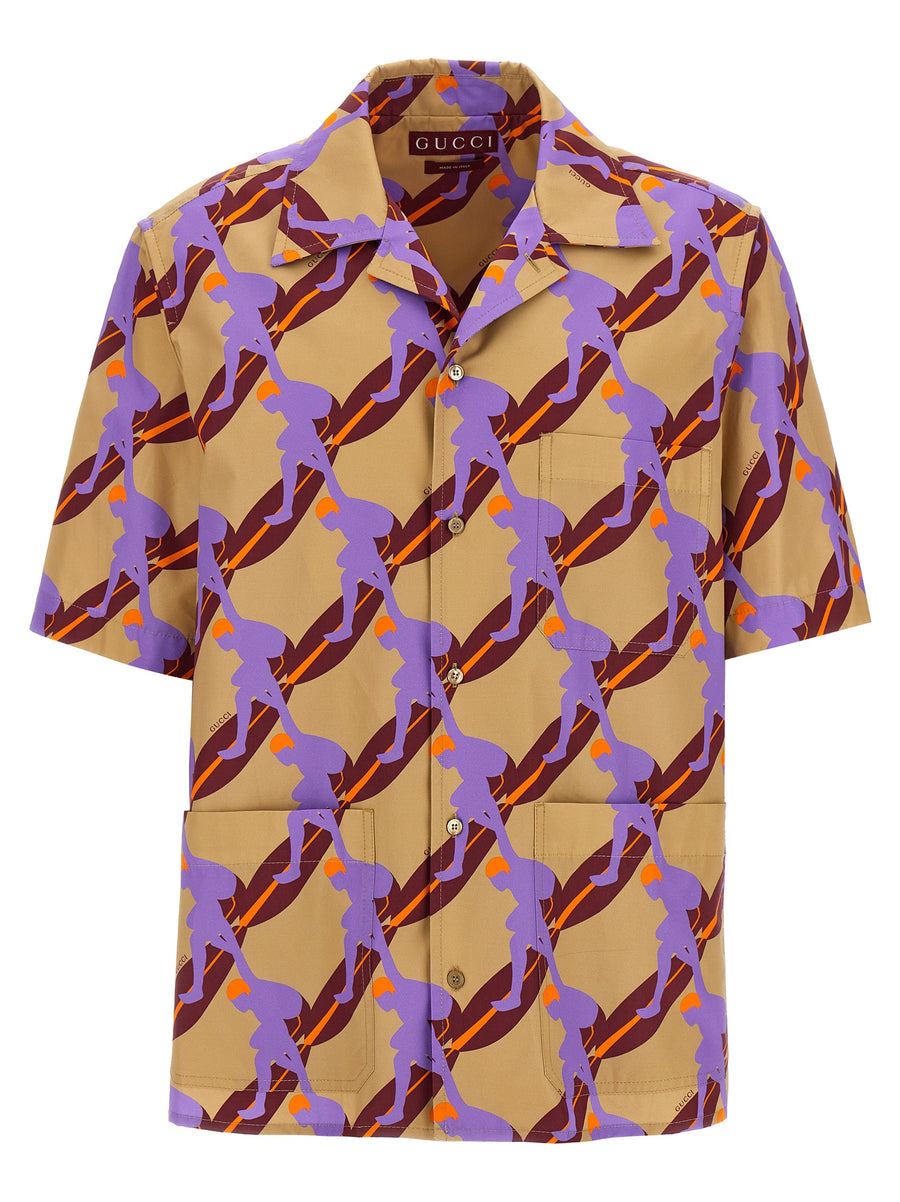 Gucci 100% Cotton shirt in beige