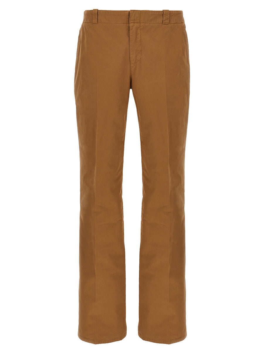 Alexander McQueen 100% Cotton chinos in brown