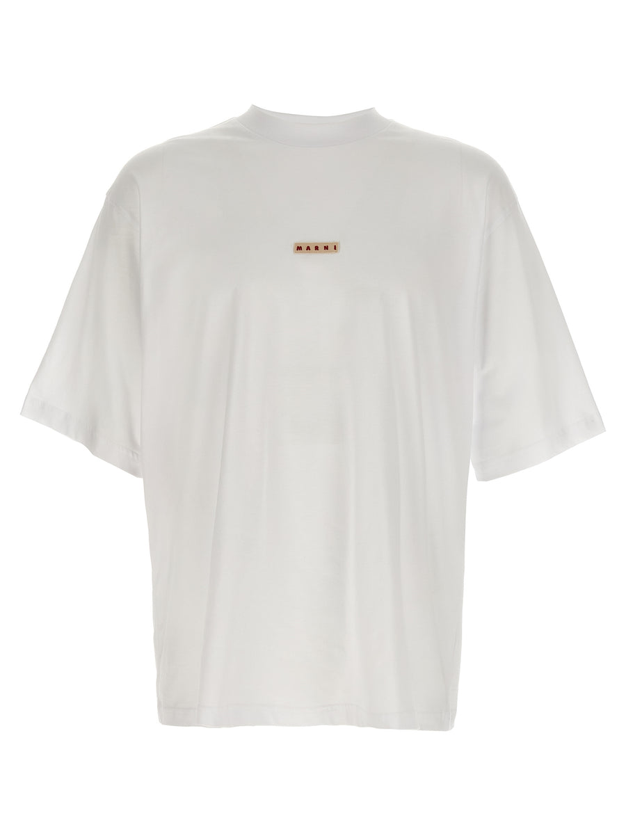 Marni 100% Cotton t-shirt in white